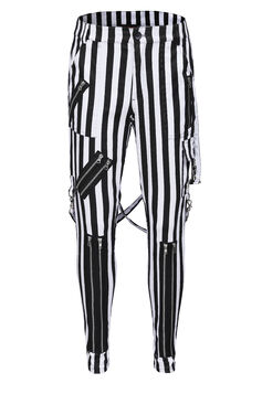 Pantalon Gothique Punk Rock a zip