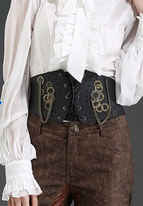 photo n°3 : Ceinture gothique style steampunk