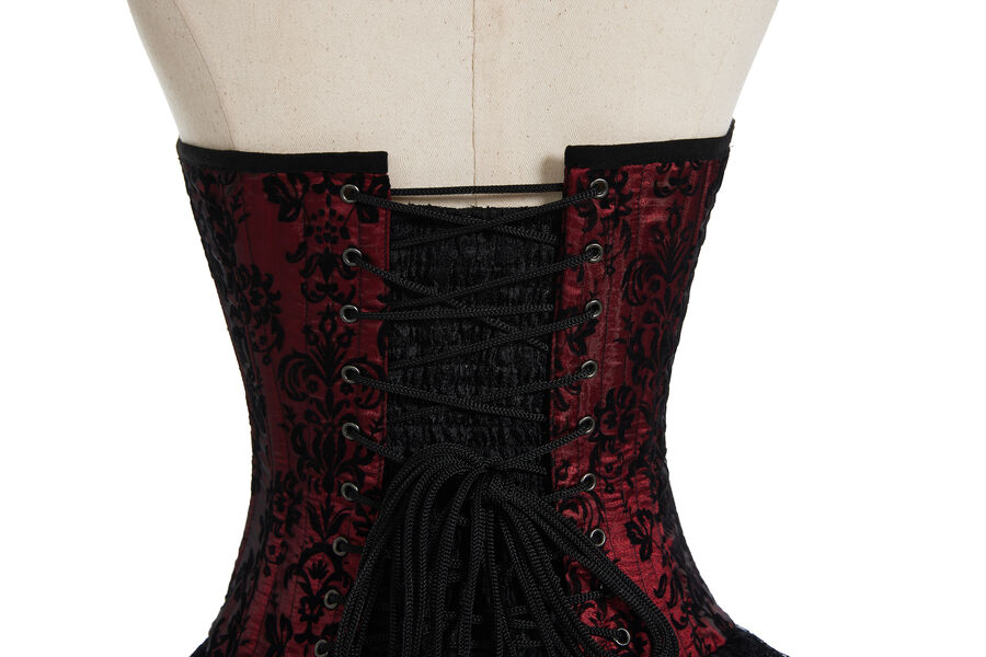 photo n°12 : Robe bustier vert gothique