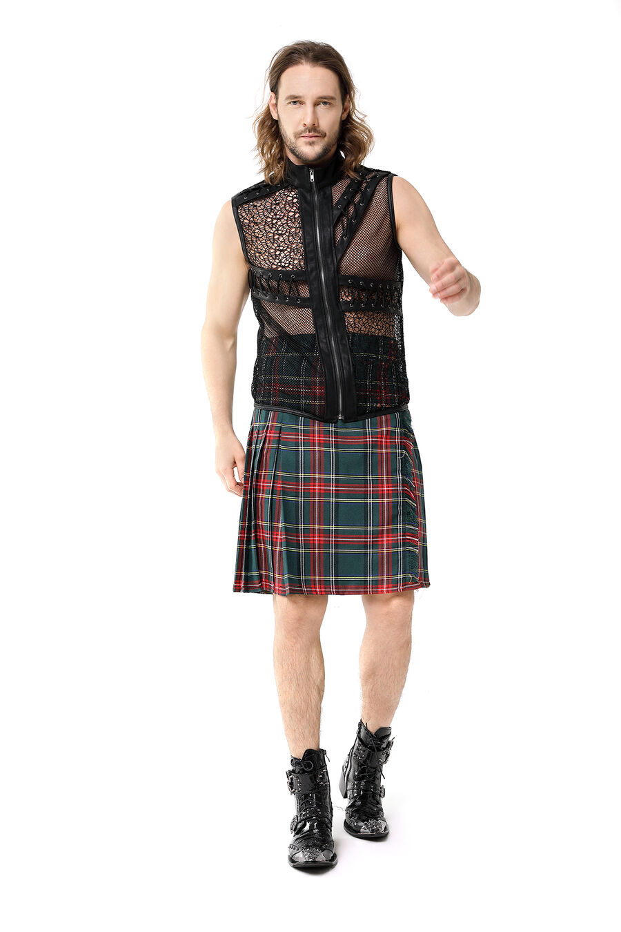 photo n°2 : Jupe kilt gothique pour homme