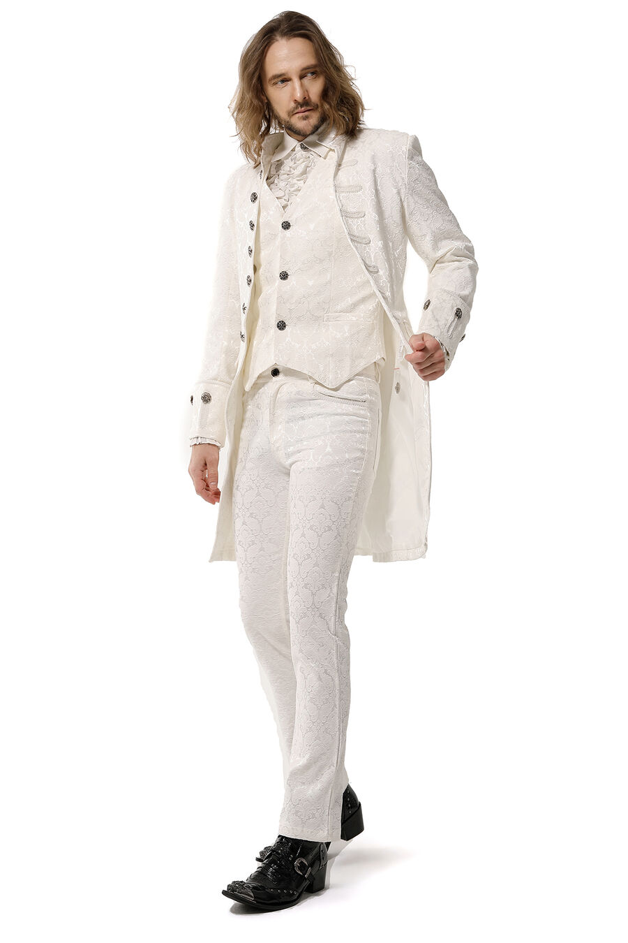 photo n°6 : Pantalon Gothique Aristocrate Homme Brocard whit