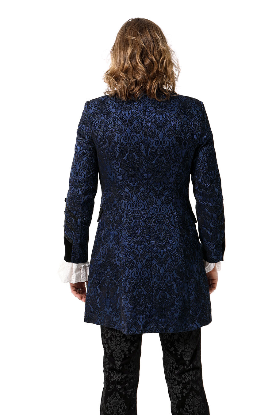 photo n°9 : Manteau brocard bleu gothique