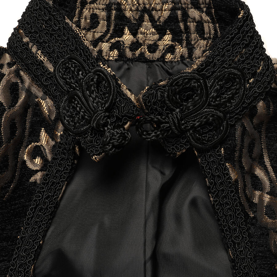 photo n°7 : gilet femme jacquard style baroque