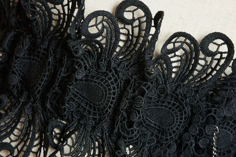 photo n°5 : Ceinture style gothique en dentelle noir