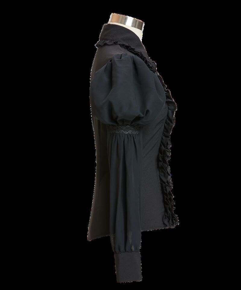 photo n°6 : Chemise gothique bouffante à jabot pour femme