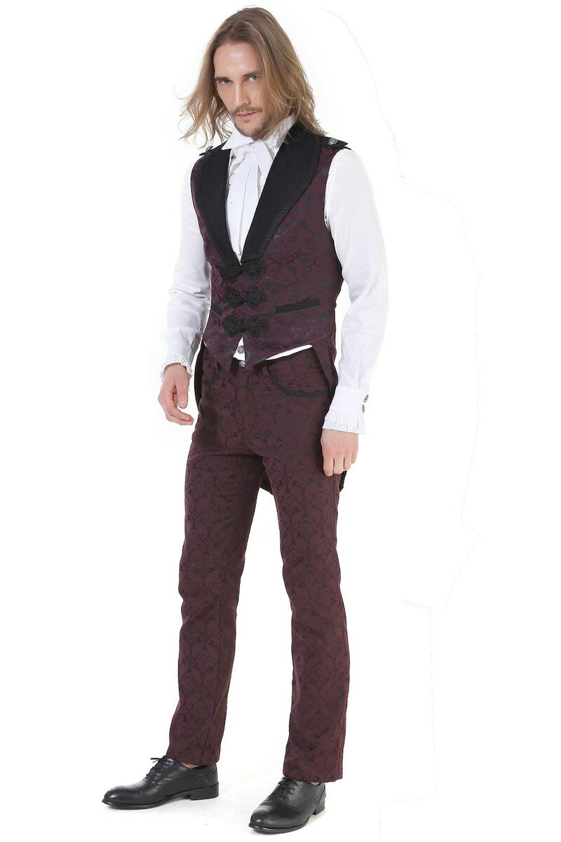 photo n°4 : Gilet aristocrate bordeaux homme