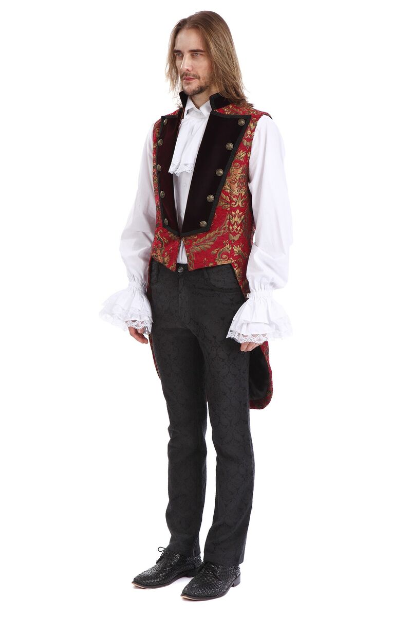 photo n°2 : Gilet royaliste red gothique Homme