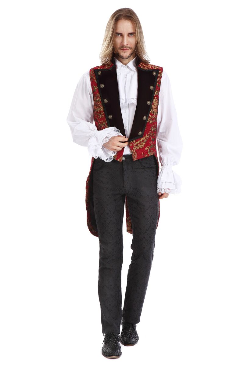 photo n°5 : Gilet royaliste red gothique Homme