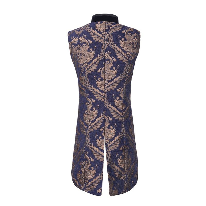 Gilet royaliste Bleu gothique Homme