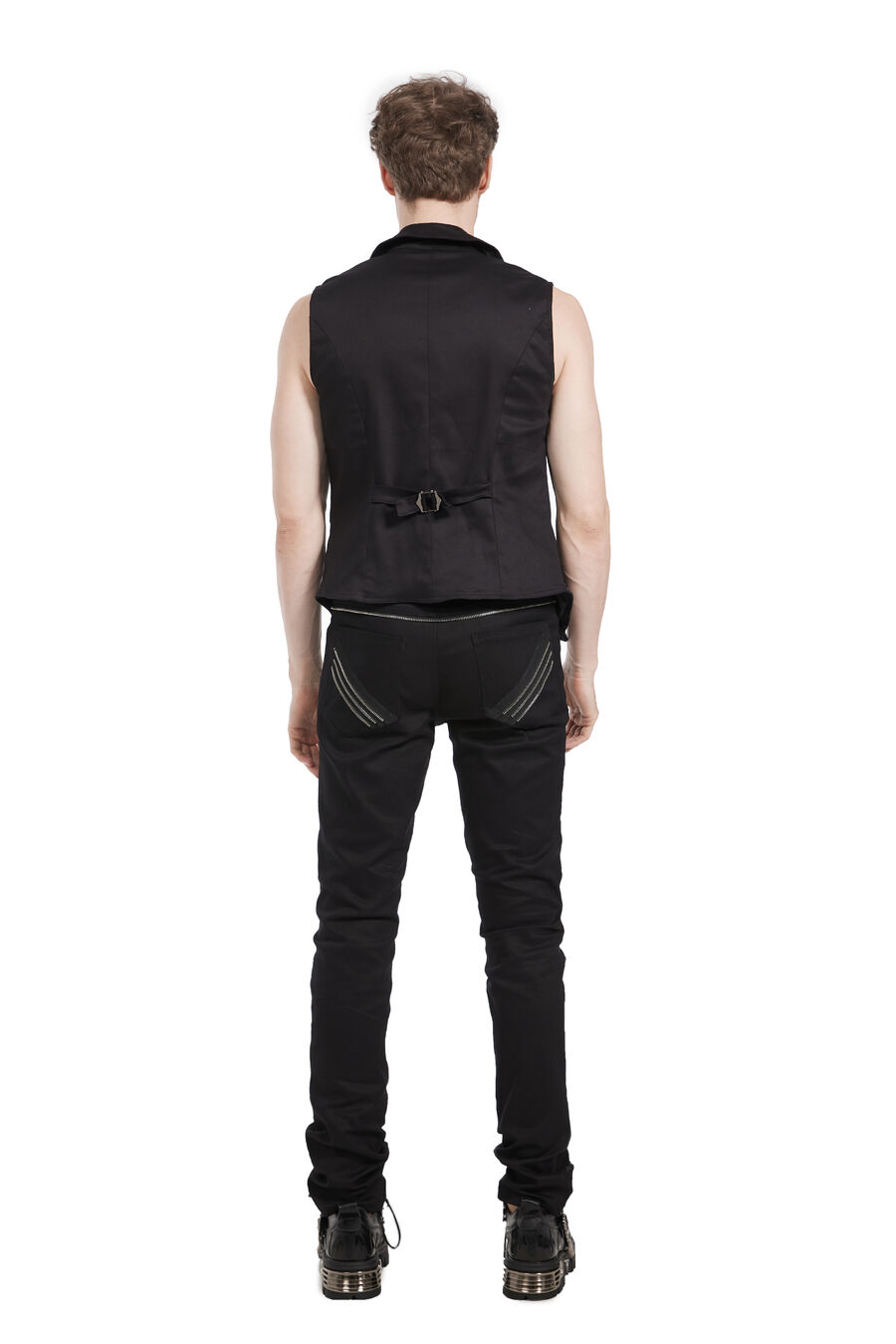 photo n°3 : Pantalon Homme Gothique Punk Lace métal