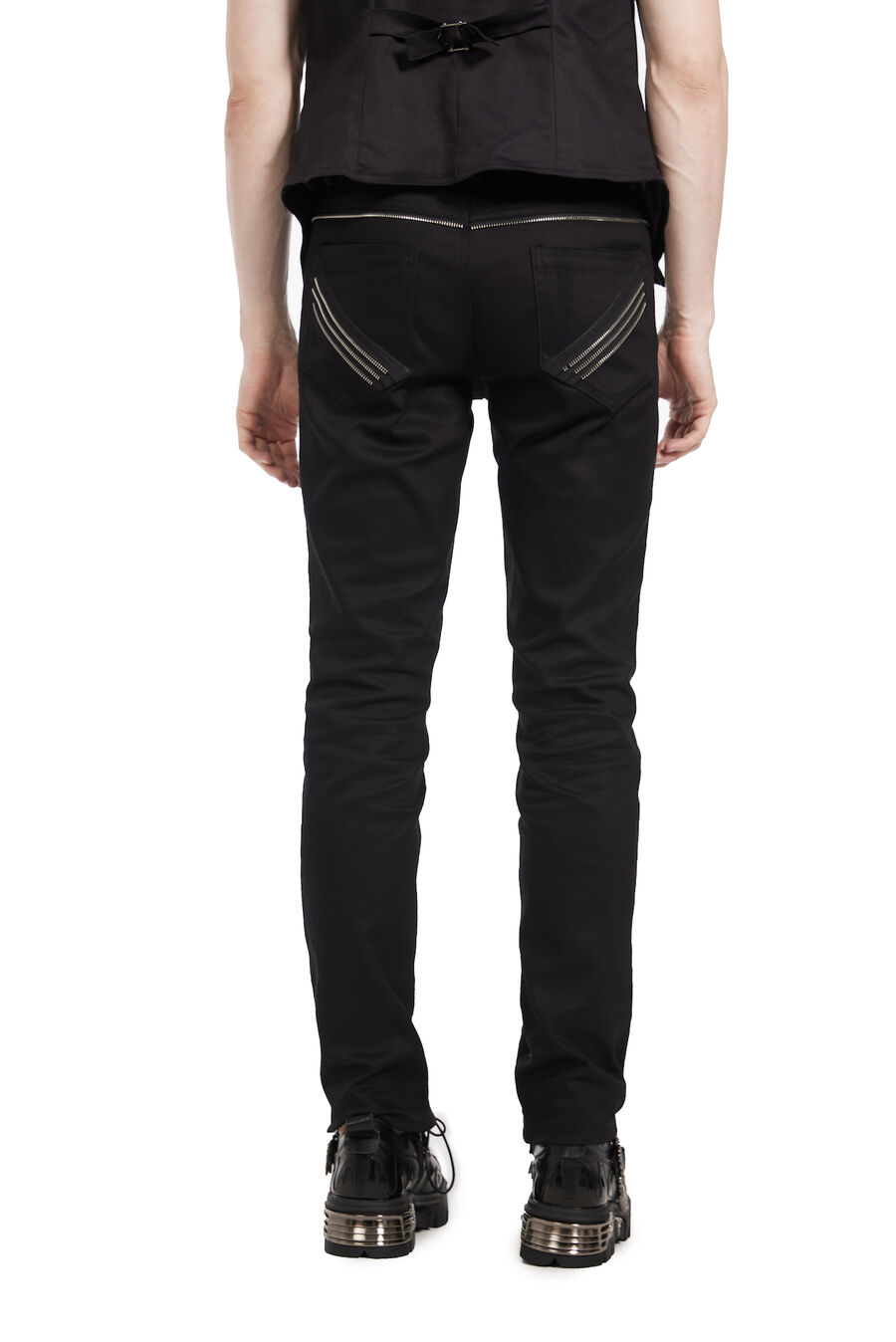 photo n°4 : Pantalon Homme Gothique Punk Lace métal