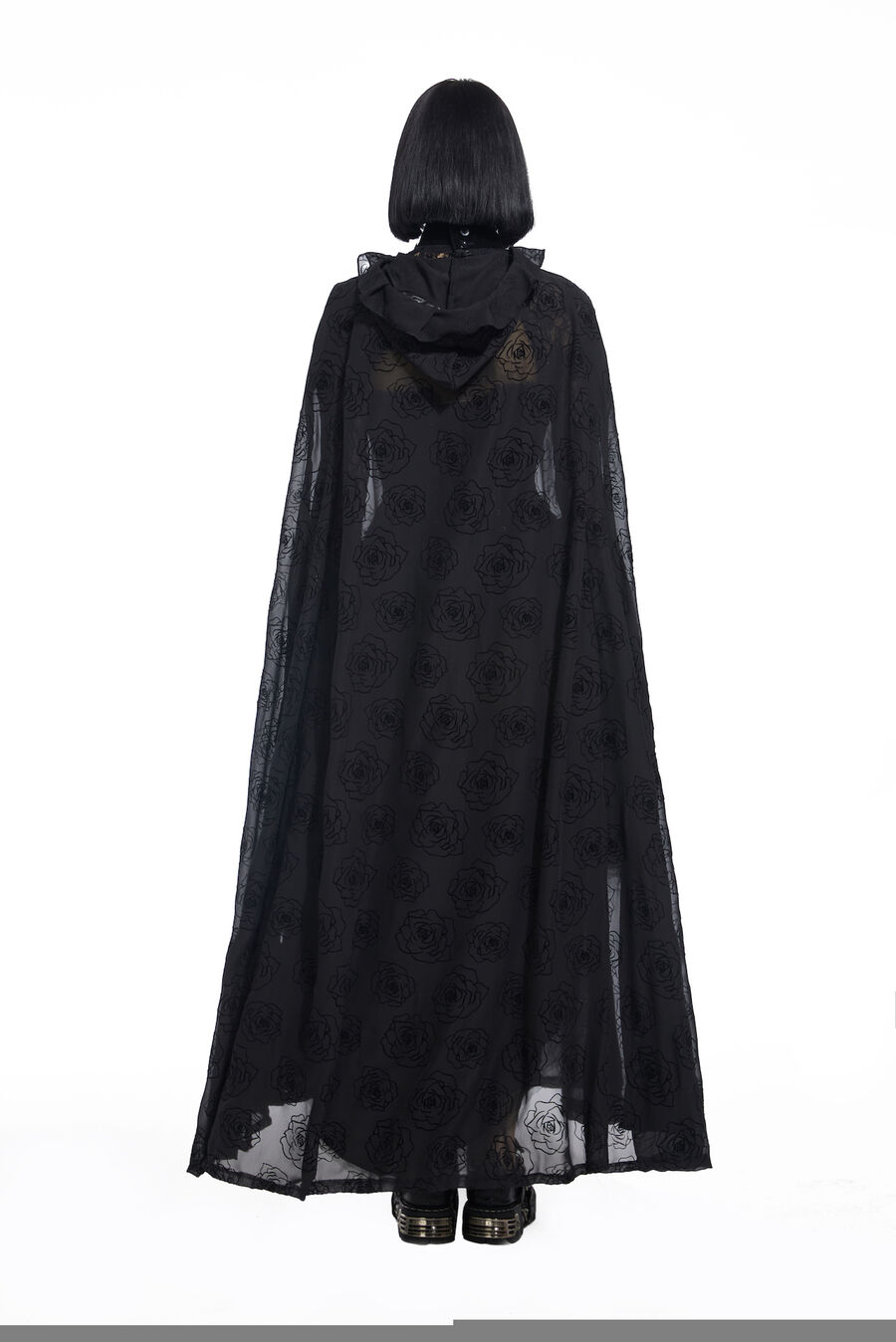 photo n°6 : cape noir flocage velours