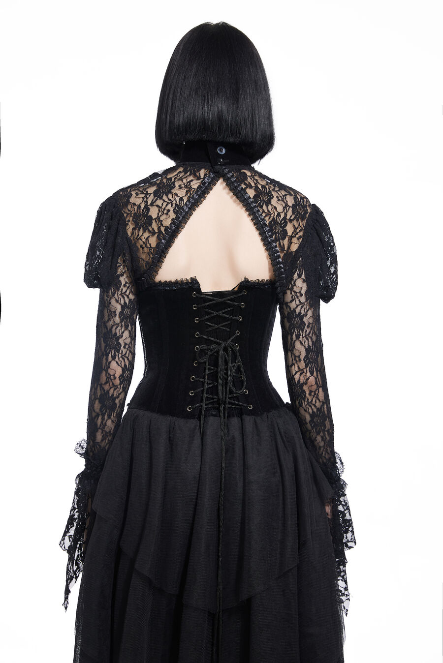 photo n°3 : bolero femme en dentelle gothic