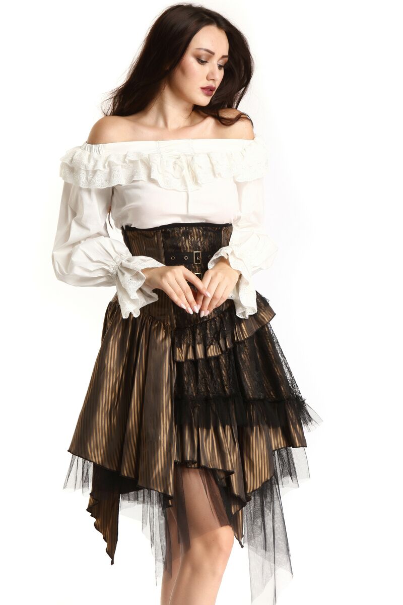 photo n°2 : Jupe serre-taille steampunk pour femme