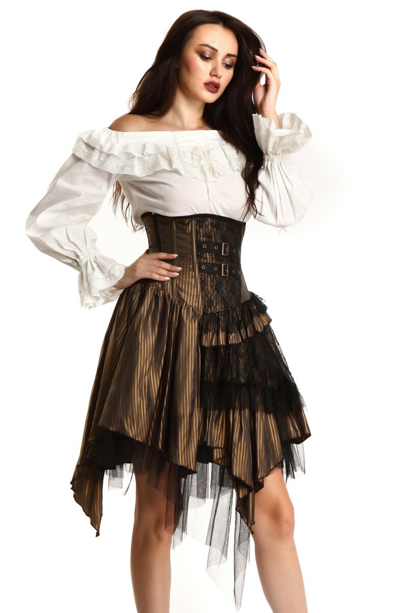 photo n°4 : Jupe serre-taille steampunk pour femme