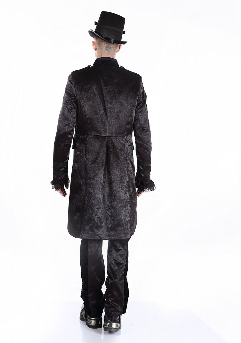 photo n°2 : Manteau gothique aristocrate mi-long pour homme