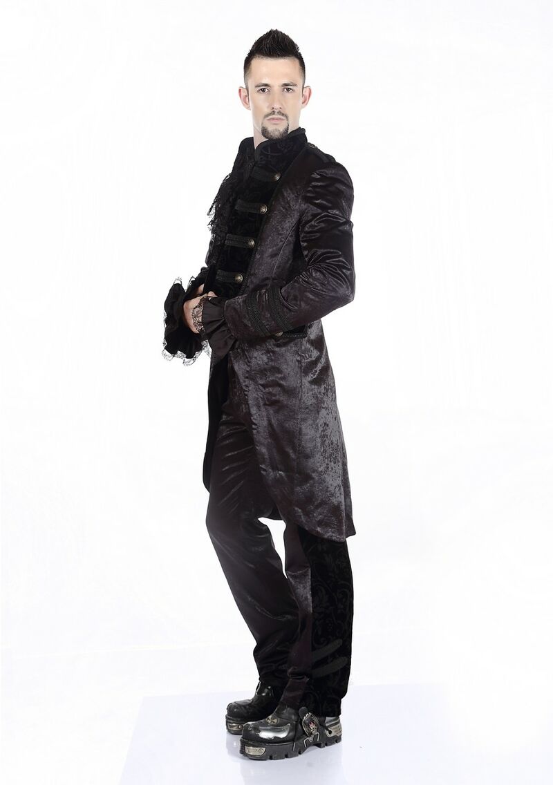 photo n°7 : Manteau gothique aristocrate mi-long pour homme