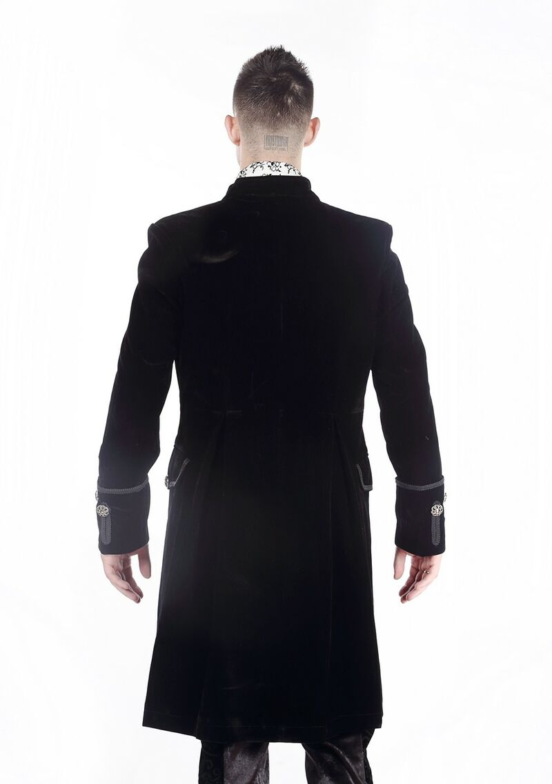 photo n°4 : Manteau Homme Gothique Aristocrate Victorien Noir