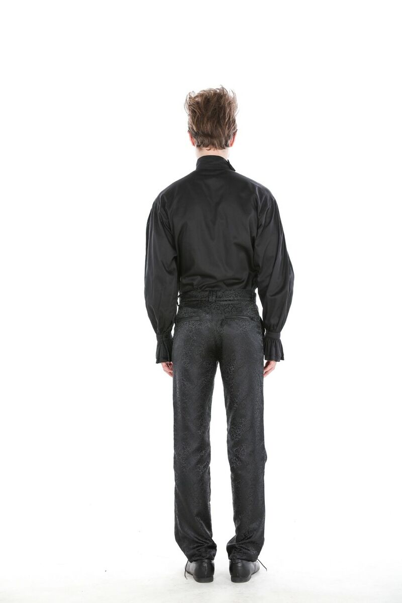 photo n°6 : Pantalon gothique à brocard pour homme