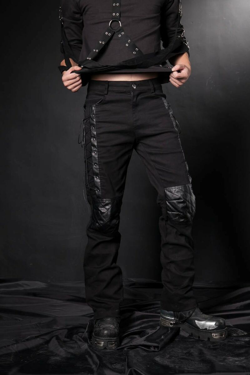 photo n°4 : Pantalon Homme Gothique Punk Lace