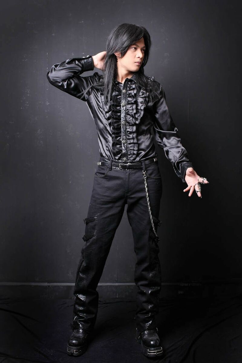 photo n°3 : Pantalon Homme Gothique Punk Rock sangles