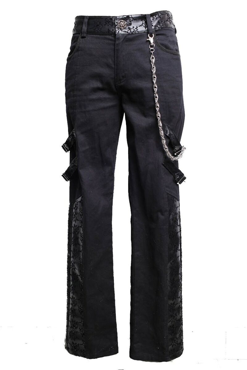 photo n°5 : Pantalon Homme Gothique Punk Rock sangles