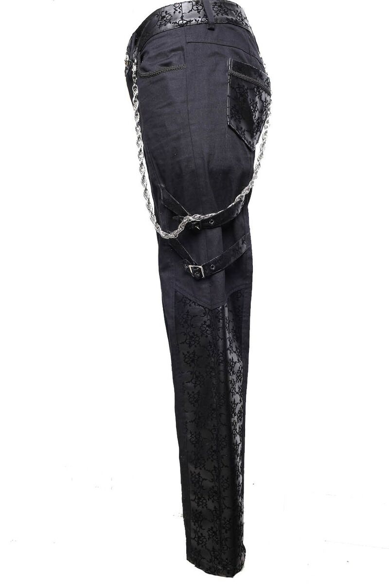 photo n°6 : Pantalon Homme Gothique Punk Rock sangles