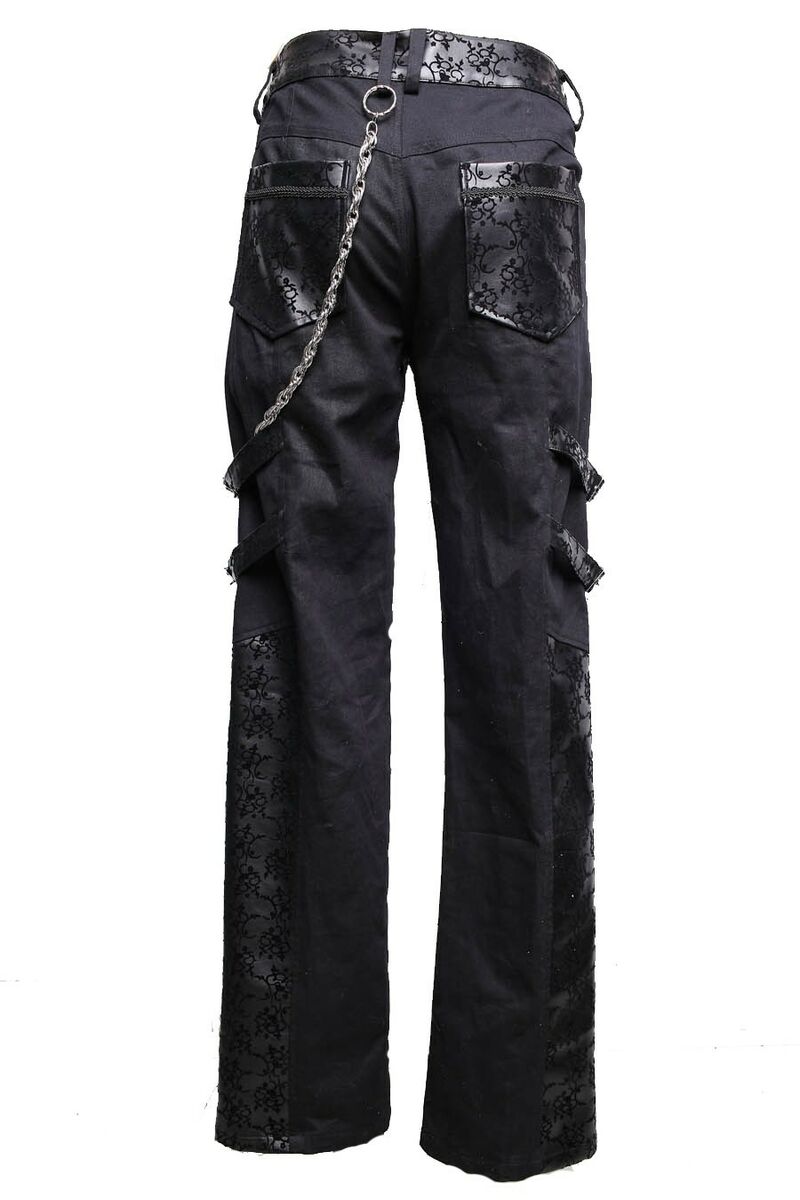 photo n°7 : Pantalon Homme Gothique Punk Rock sangles