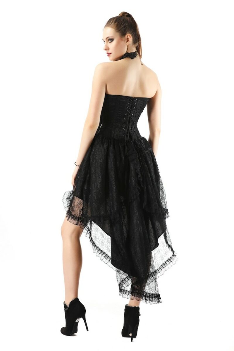 photo n°2 : Robe bustier en dentelle gothique