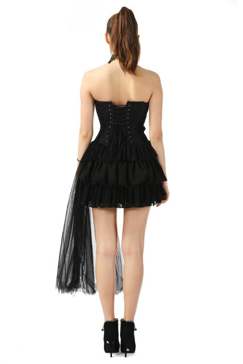 photo n°2 : Robe bustier en dentelle gothique