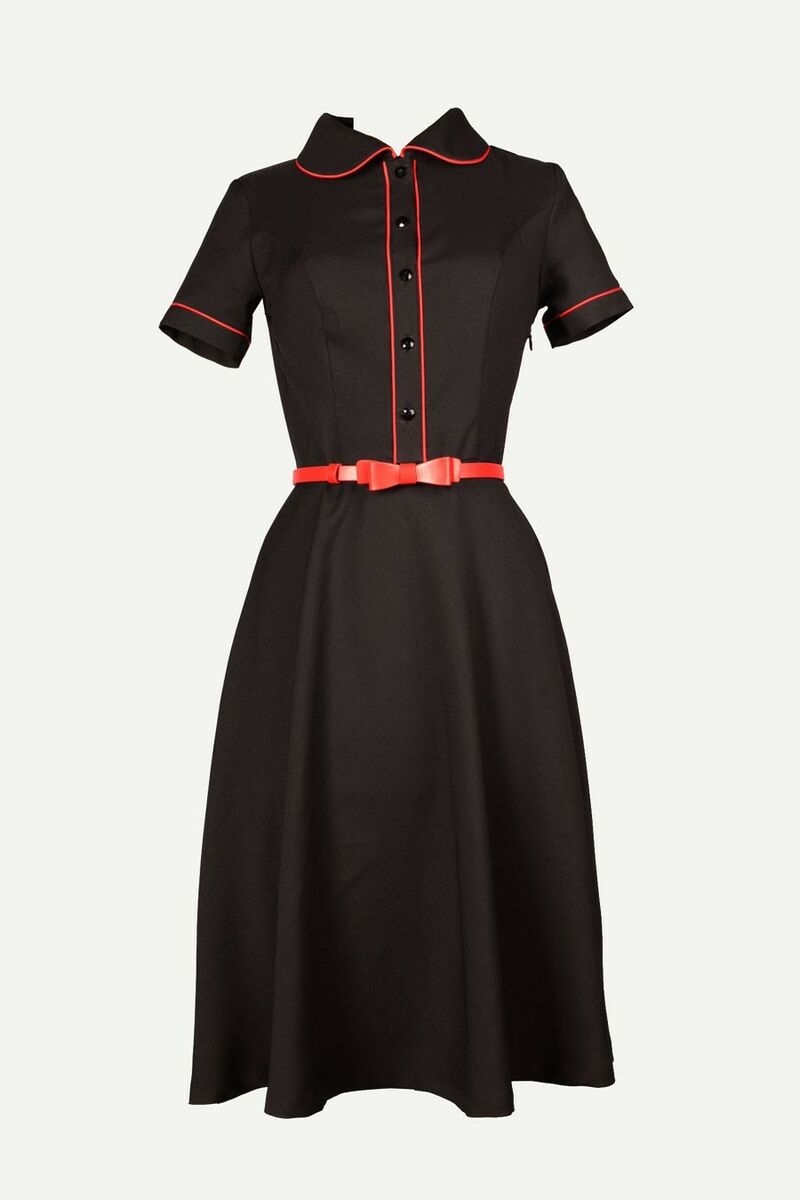 photo n°4 : Robe Chic Vintage 1950'S Rockabilly Noir