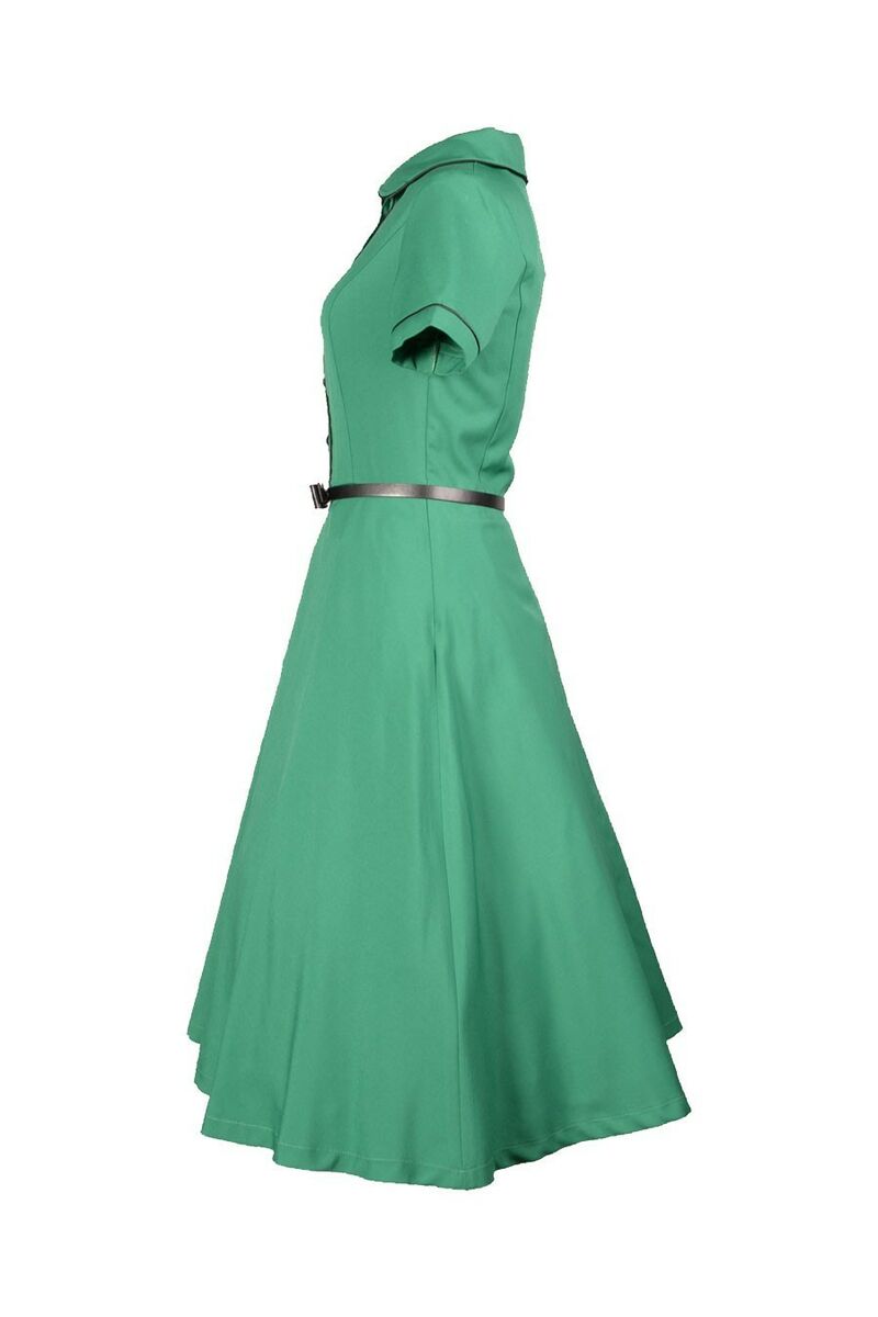 photo n°5 : Robe Chic Vintage 1950'S Rockabilly Vert