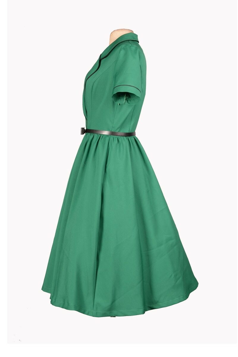 photo n°5 : Robe Crayon Rockabilly 50's Vert