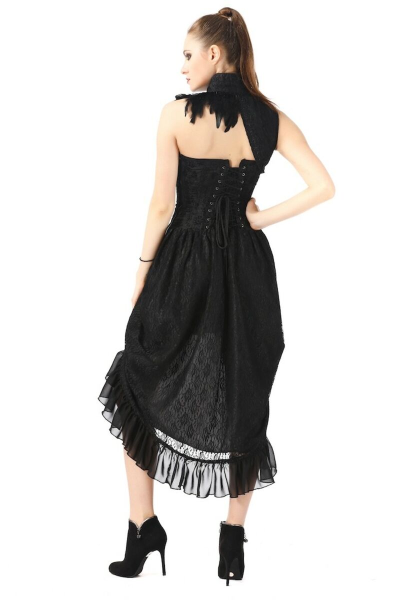 photo n°3 : Robe noir style cabaret gothique