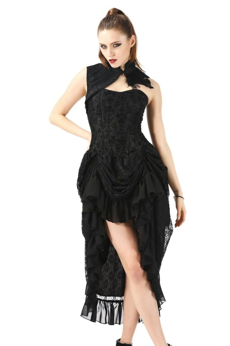 photo n°5 : Robe noir style cabaret gothique