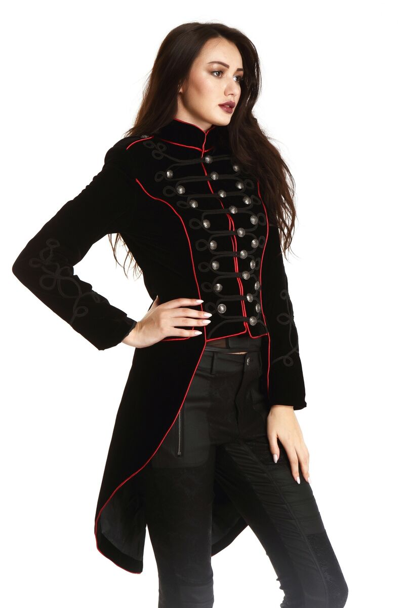 photo n°3 : Veste en velours gothique pour femme