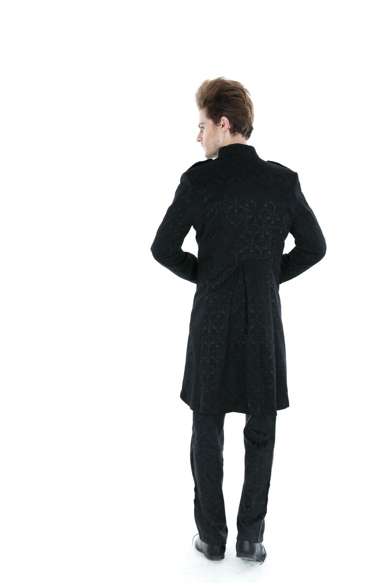 photo n°5 : Veste gothique à brocard mi-long pour homme