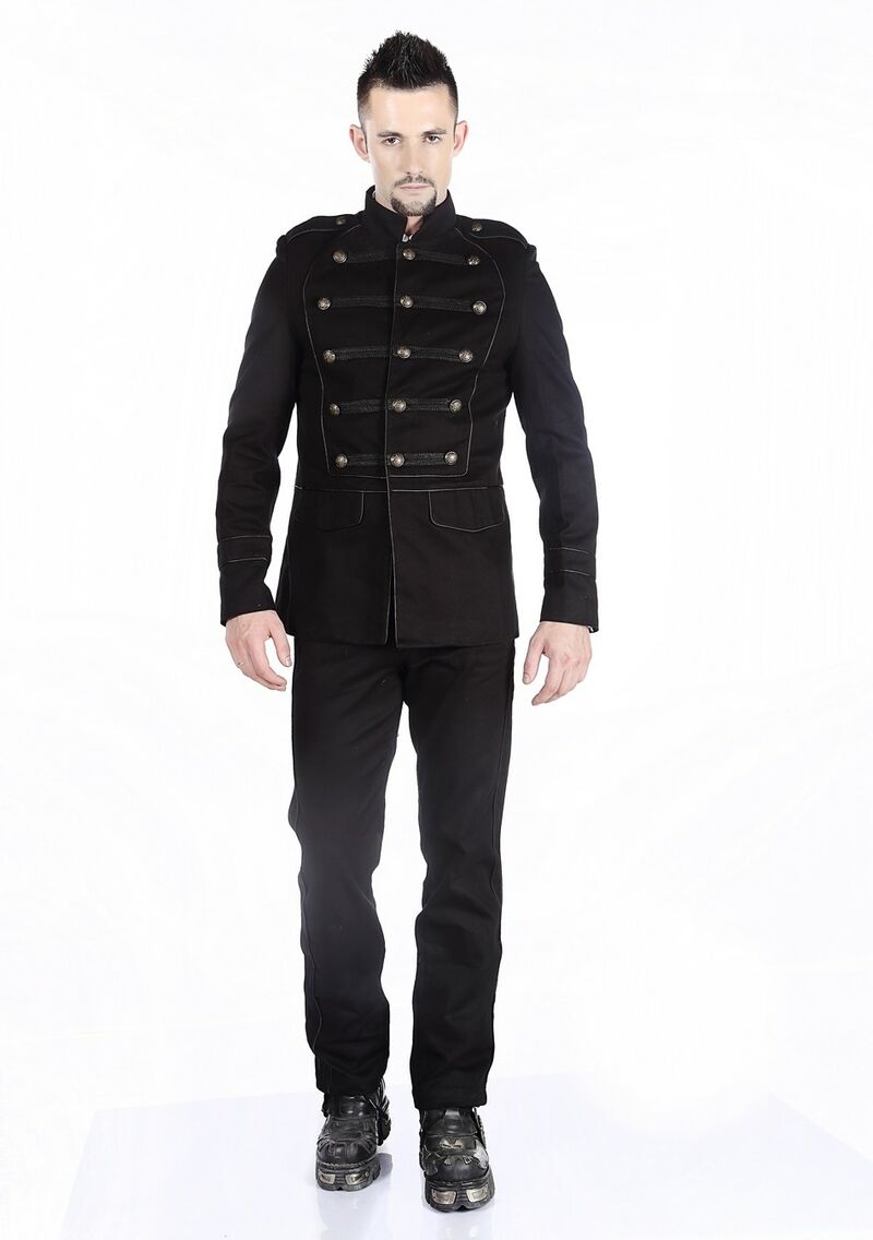 photo n°3 : Veste gothique noir pour homme