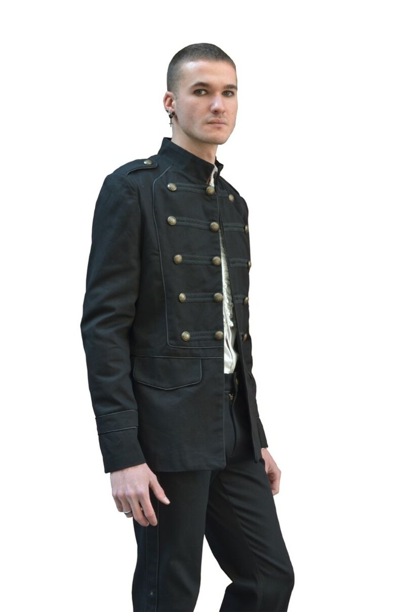 photo n°6 : Veste gothique noir pour homme