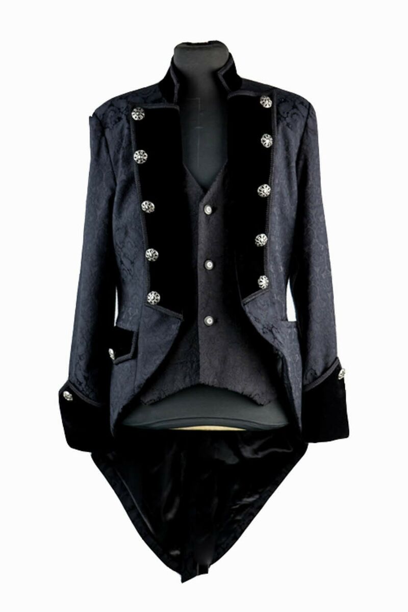 photo n°5 : Veste Homme Queue de Pie Gothique Aristocrate Victorien