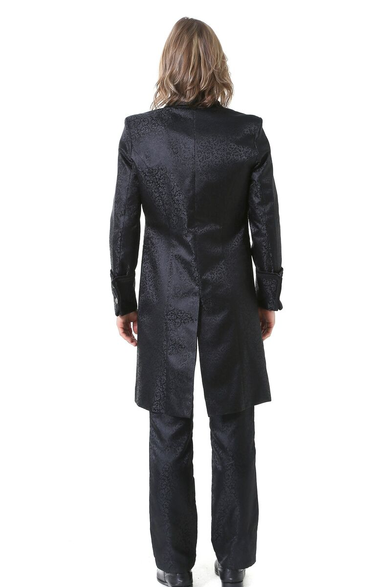 photo n°5 : veste longue noir gothique pour homme