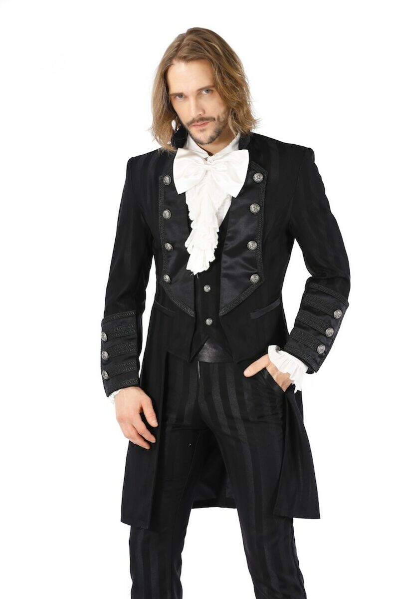 photo n°4 : Veste mi-longue gothique